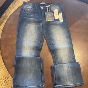 Democracy Kathryn Distressed Bootcut Jeans